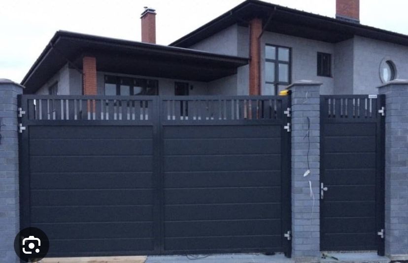 Варота навес забор перила