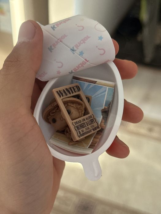 Luffy wanted фигурка ван пис луффи разыскивается (kinder joy)