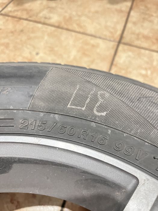 Резина с дисками 215/60/16