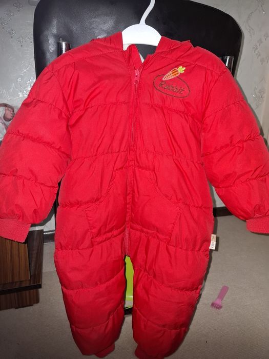 Зимние детский комбинезон