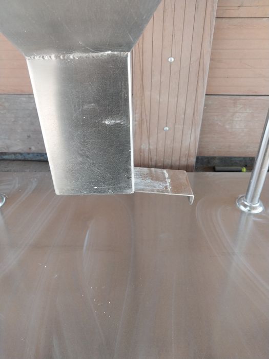 Нержавеющий стол-шкаф