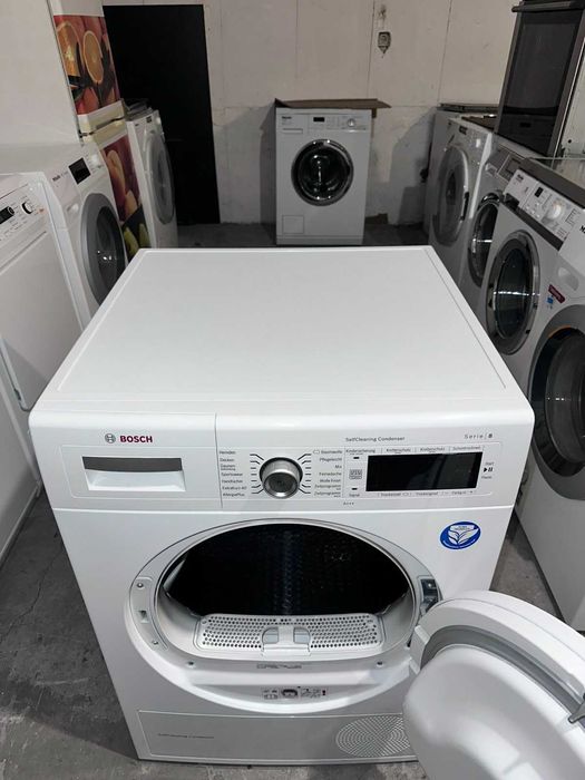 Сушилня +гаранция. BOSCH ТЕРМОПОМПА КЛАС А+++ 8кг . Доставка за София