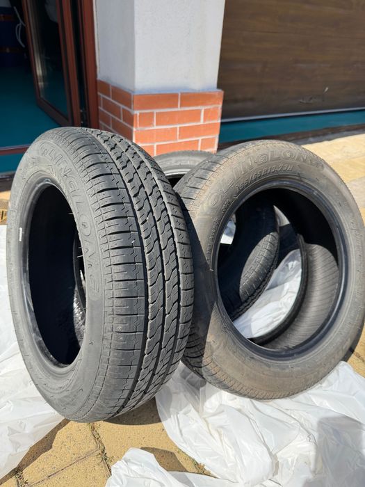 Cauciucuri vară LINGLONG 155/65/13 doar 200km