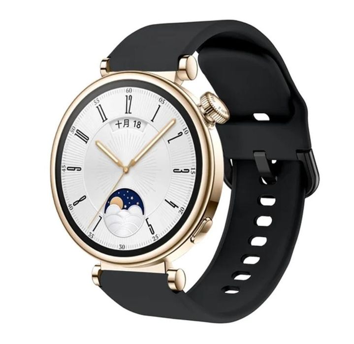 Силиконова Каишка за Huawei Watch GT6 41мм | GT5 | GT5 Pro 42mm - 18мм
