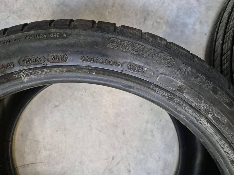 4 anvelope vara Michelin 295 35 21 / 265 40 21 stare buna