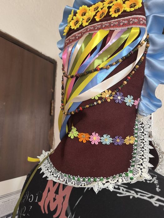 Кукерска гугла маска, нова, декорация, изкуство