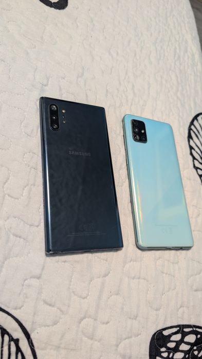 Samsung A71 Samsung note 10 plus