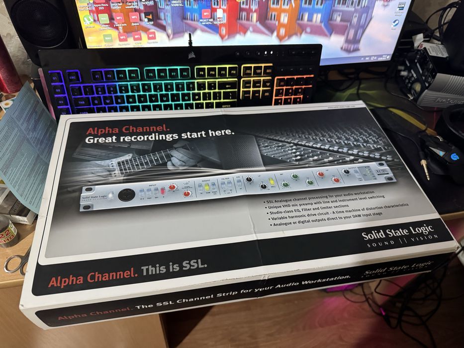 SSL X Logic Alpha Channel