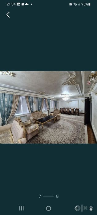 Квартира 4 ком. 121 кв,м. Дыккатпен окып алмайтынлар бекер мазаламан.