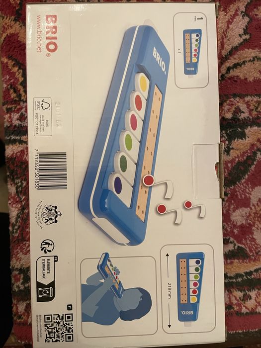 BRIO Musical Melodica – Wooden Toddler Instrument (18m+)