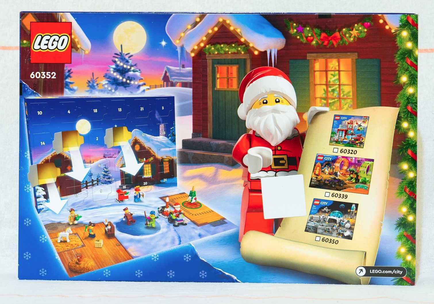LEGO City Calendar de advent 60352 [Set de Craciun][Sigilat