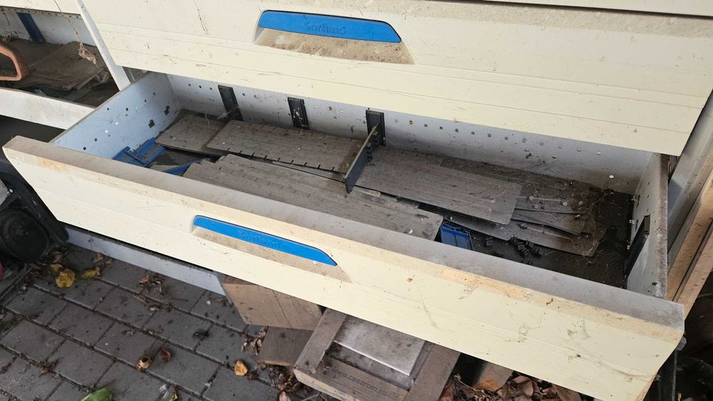 Echipament modular SORTIMO pentru atelier sau atelier mobil