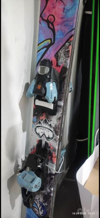 Лыжи Atomic Bent Chetler 110 (25года) крепления Salomon STRIVE 12 GW