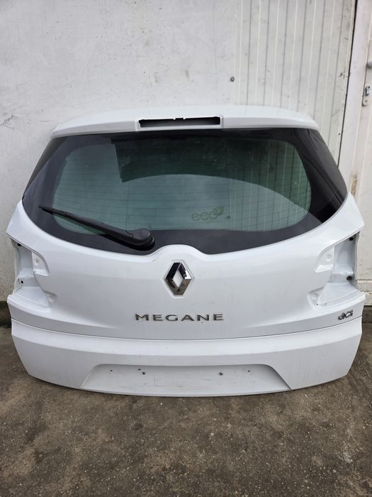 Haion bara spate Renault Megane 3 break alb OV369 TEGNE TEKNG