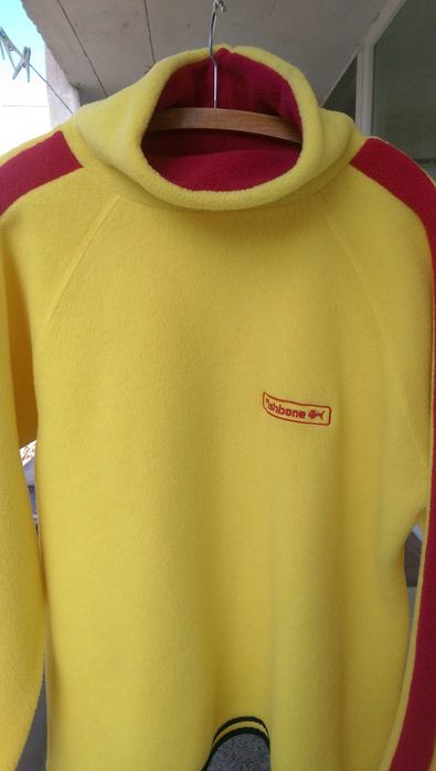 Дамска качествена блуза в червено и сиво