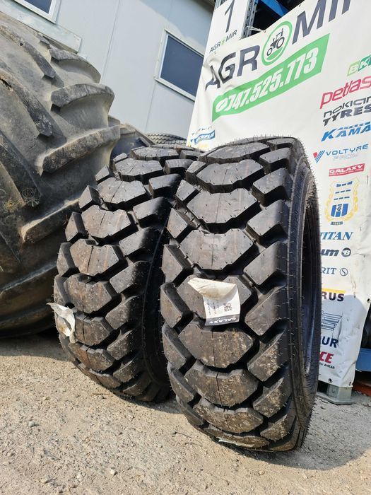 Cauciucuri noi 12.5/80-18 GALAXY HULK 14PR anvelope JCB buldo fata
