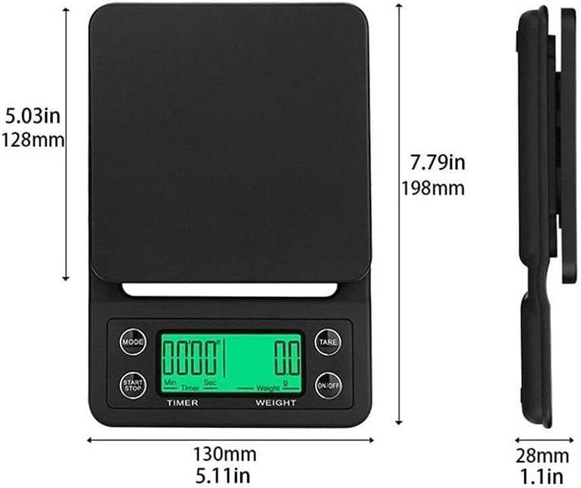 Везни за кафе (с таймер)