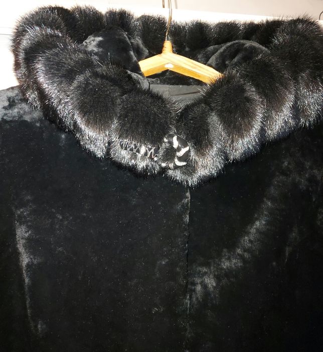 Шуба мутон натуралка