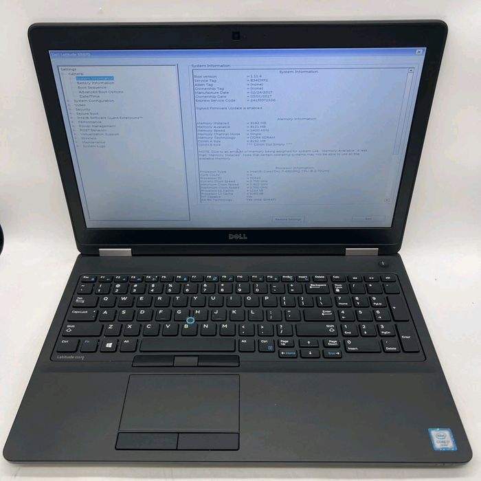 Dell Latitude E5570 15
