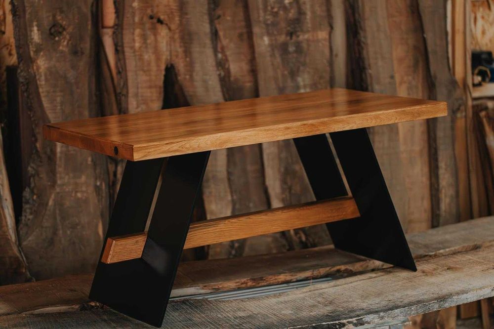 Masa de cafea ,lemn masiv de stejar