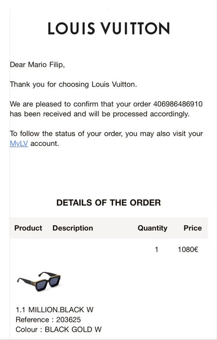 ochelari de soare louis vuitton millionaire