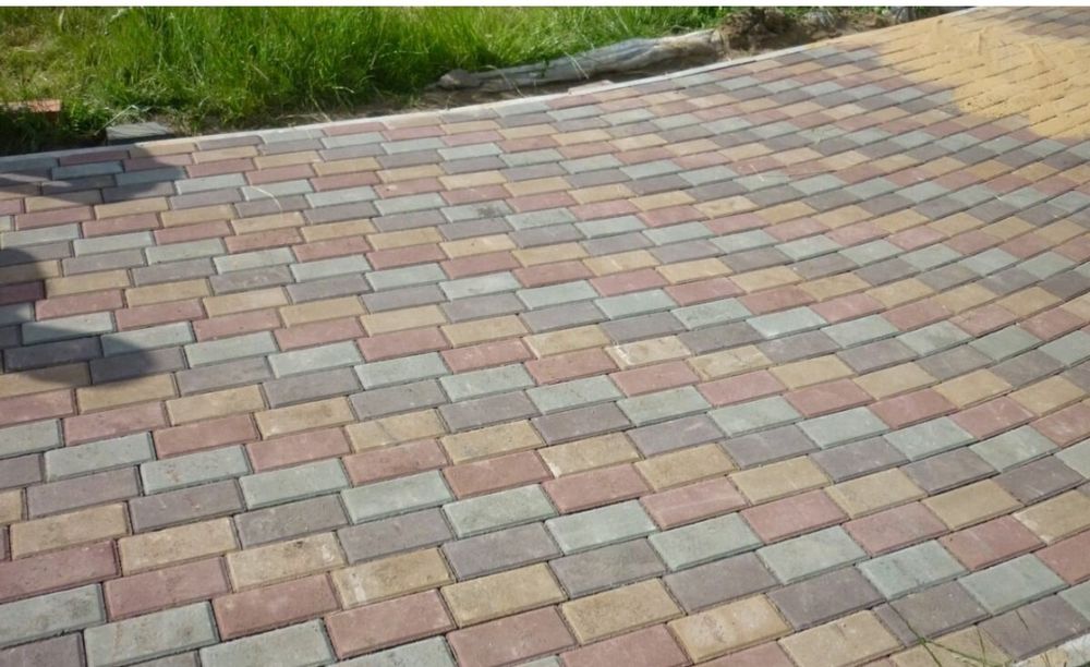 Укладка брусчатки