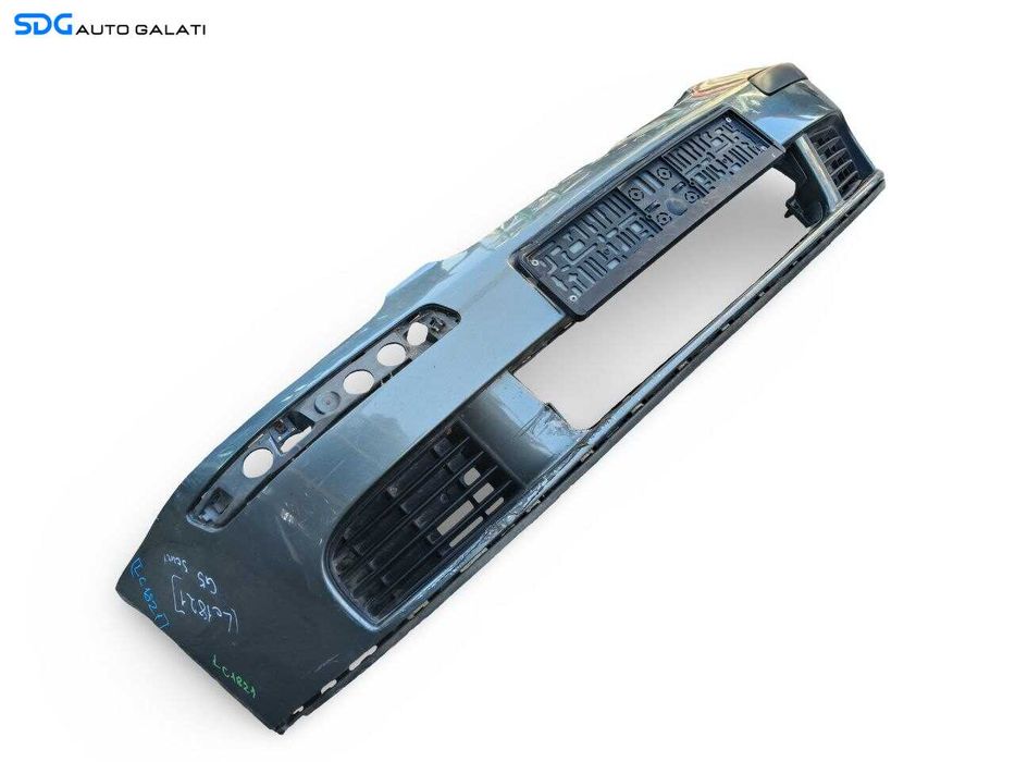 Bara Spoiler Fata cu Spalator Spalatoare Far Faruri Culoare Gri LA7T Volkswagen Golf 5 Hatchback Scurt 2004 - 2008 (Prezinta Defecte Imperfectiuni) [LC1821]