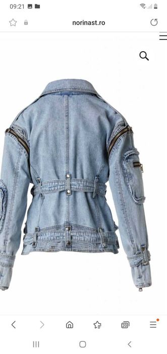 Jachetă denim deosebită