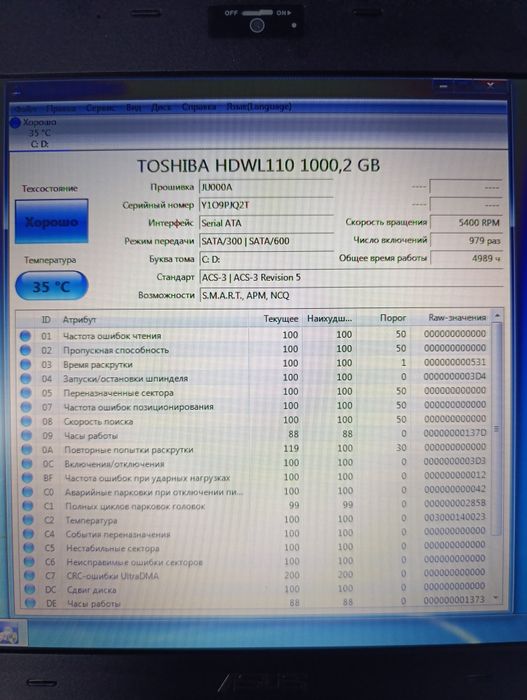 Продам ноутбук Core i3-M370/8gb/1tb