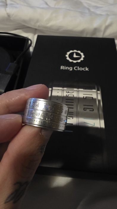 Ring Clock колекционерски оригинален часовник пръстен