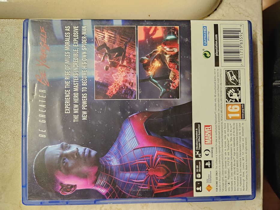 Spider man miles morales, ps 5