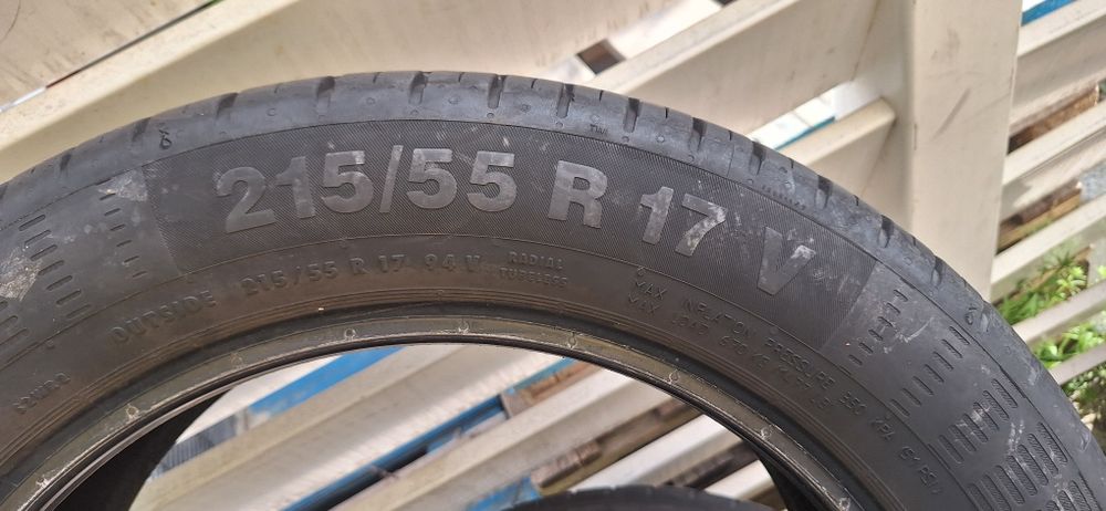 215 55 r17 vara Continental 600 lei/set