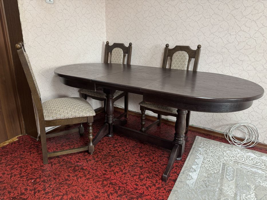 Стол (дуб) + 6 стульев