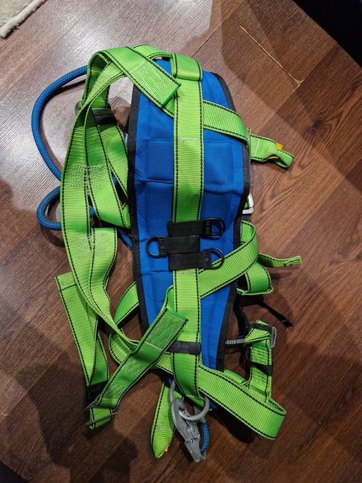 Centura alpinism ham protectie cordelina noua nefolosita,full echipata