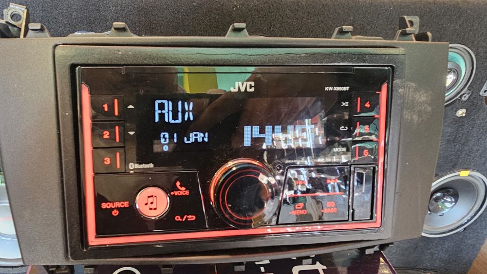 jvc радио с блутут