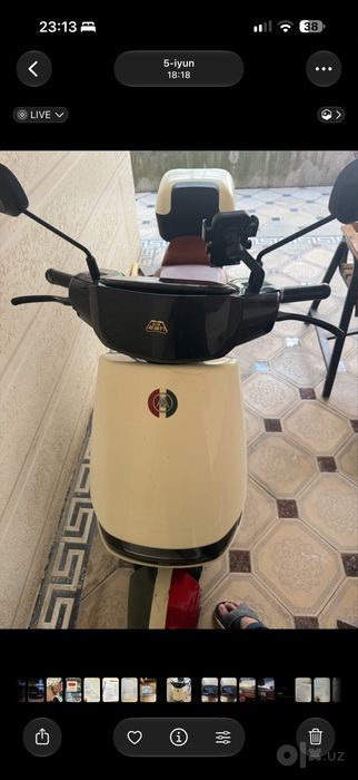 Skuter Aima a130 skuteri sotiladi butun ozbekistonda yoq bundan