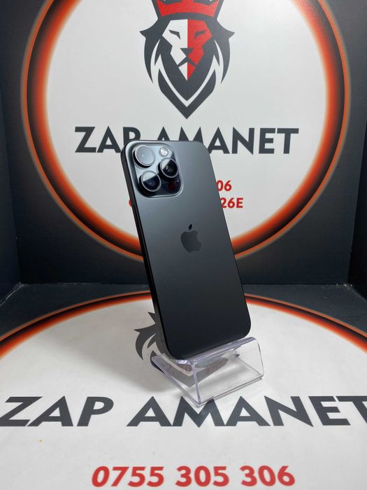 Zap Amanet Vitan - iPhone 15 Pro Max - Black - 256 Gb - 90%