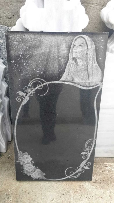 CNC fotogravura granit fiberlaser