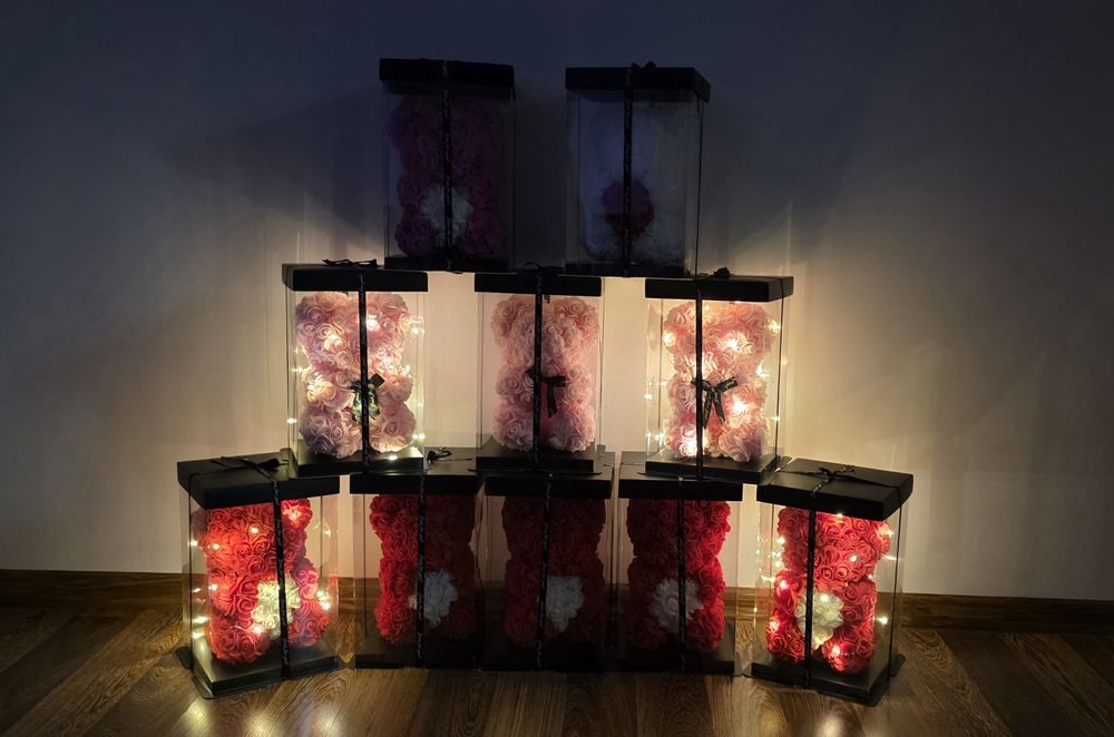 Ursuleti din trandafiri