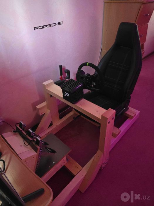 Игровой руль Fanatec cls dd 8nm, csl loadcell pedals, csl wheel, cockp