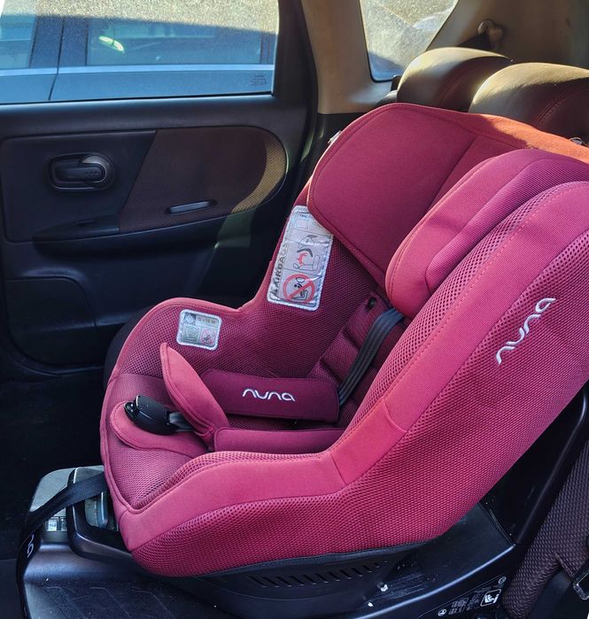 Столче за кола ISOFIX Nuna Rebl 360 iSize, Червено