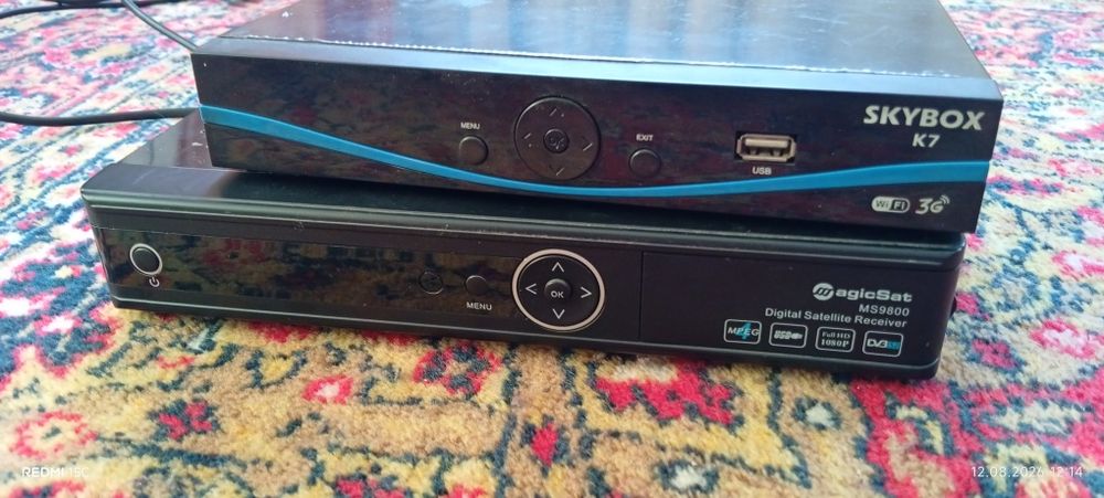 Ресивер magic set и sky box k7
