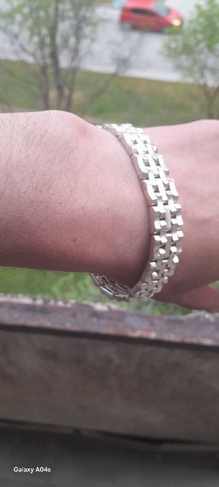 Сребърна Поръчкова Гривна