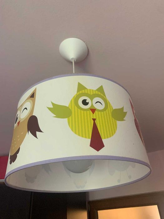 Vand Lampa de camera cu Bufnite