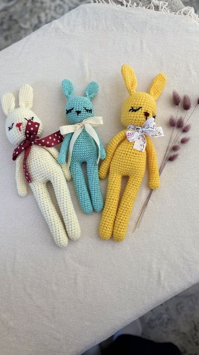 Вязанные игрушки ручной работы