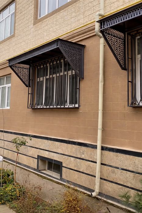 Навес навес хай-тек  ворота хай-тек