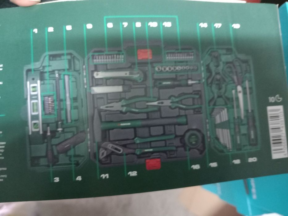 Комплект инструменти