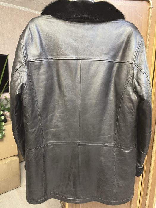 Дубленка кожаная