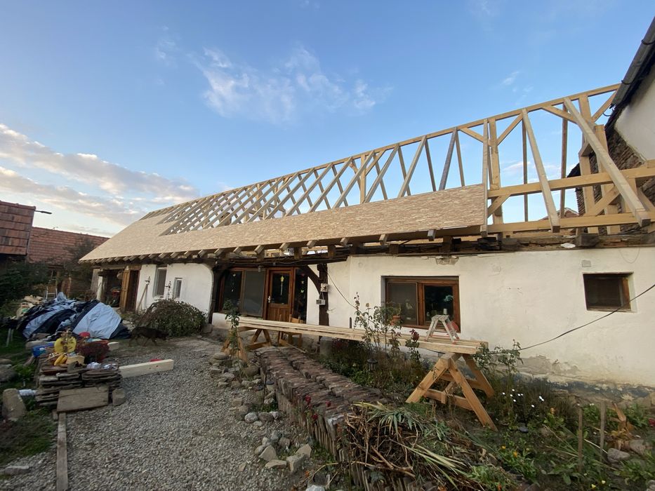 Acoperisuri/structuri de lemn (dulgherie traditionala)