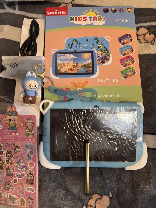 Новый детский планшет Smartik Kids Tab+ ST500 7” Android 14 (6/128 ГБ)
